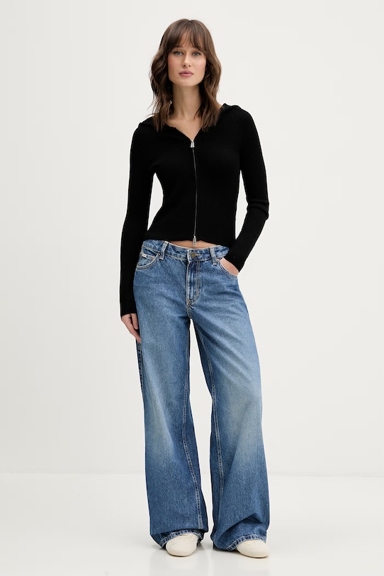 Kardigan Guess Jeans W6RR18.Z3P32 crna SS26