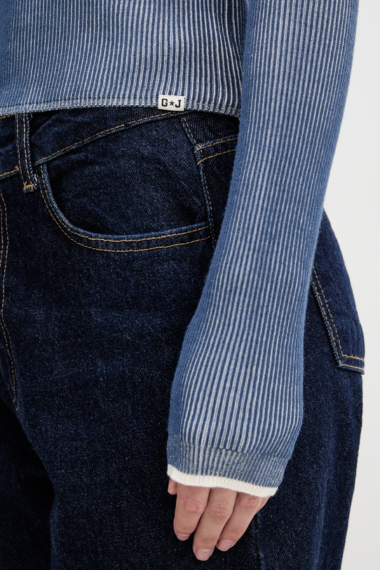 Guess Jeans sweter W6RR19.Z3P32 niebieski