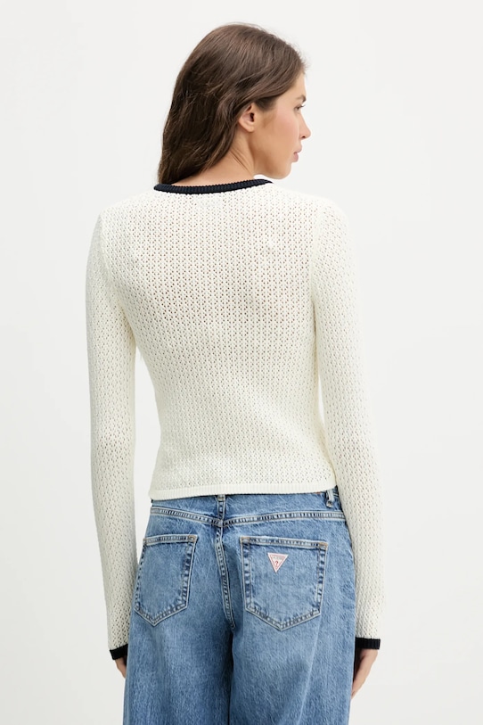 Oblečenie Sveter Guess Jeans W6RR24.Z4351 béžová
