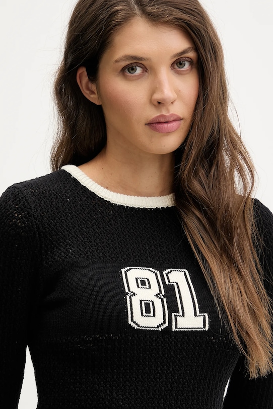 Sveter Guess Jeans čierna W6RR24.Z4351