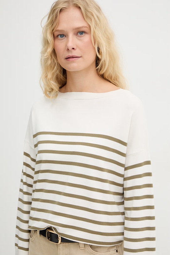 iBlues sweter damski z wiskozy DOLCE beżowy 2617361071200