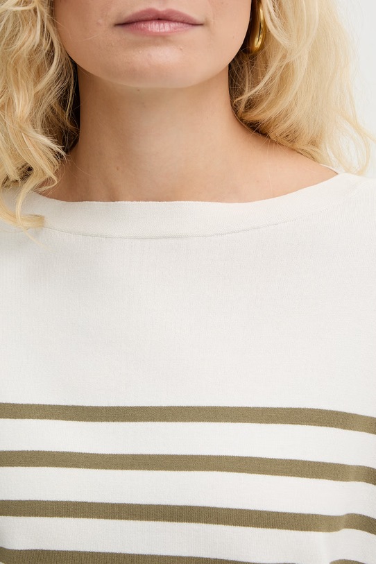 iBlues sweter damski z wiskozy DOLCE 2617361071200 beżowy