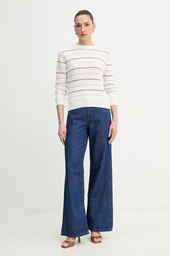 iBlues sweter damski AZZURRO 2617361121200 biały SS26