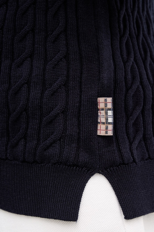 Barbour πουλόβερ γυναικείο βαμβακερό Hartland LKN1631