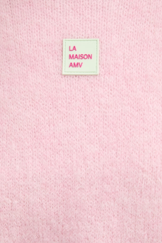 American Vintage pulóver gyapjúkeverékből EAST18VC rózsaszín