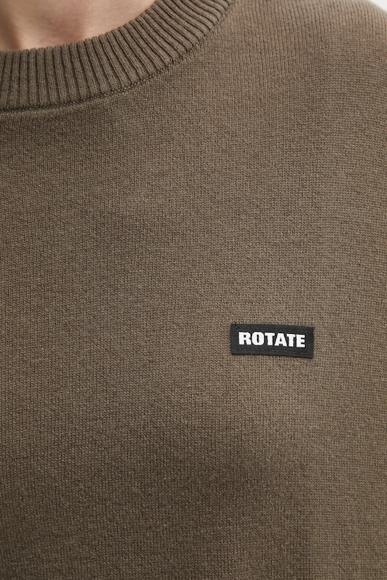 Rotate maglione in lana marrone 1147523084