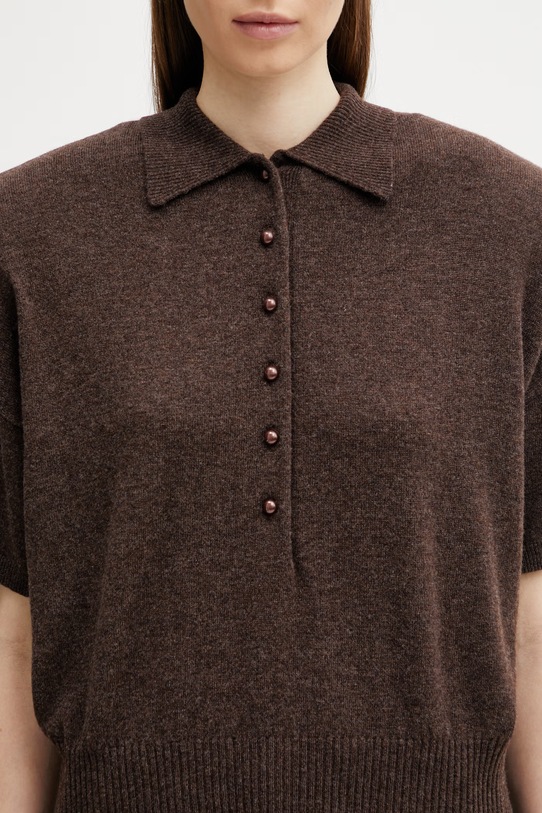 Rotate Women's wool Sweater brown 1155772037