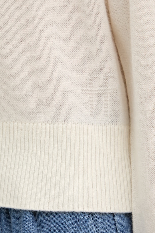 Forte Forte kardigan z domieszką kaszmiru 14652.my.knit beżowy