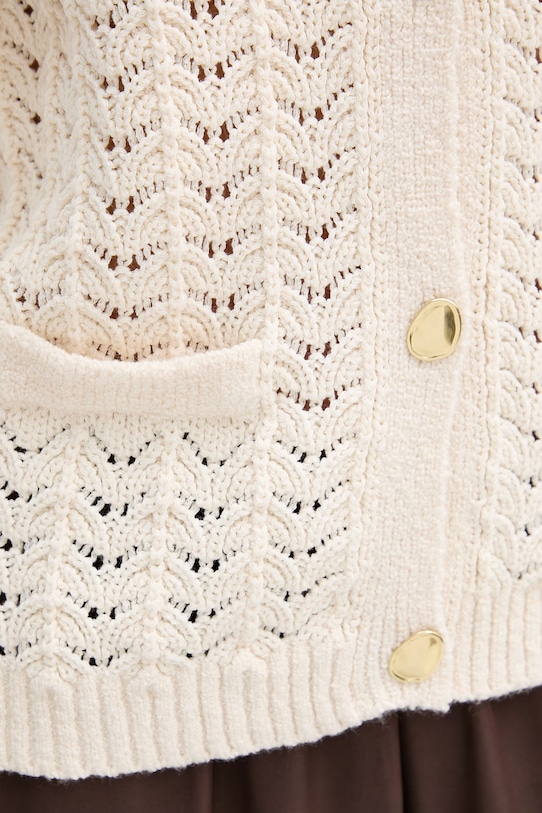 Forte Forte kardigan 14662.my.knit beżowy