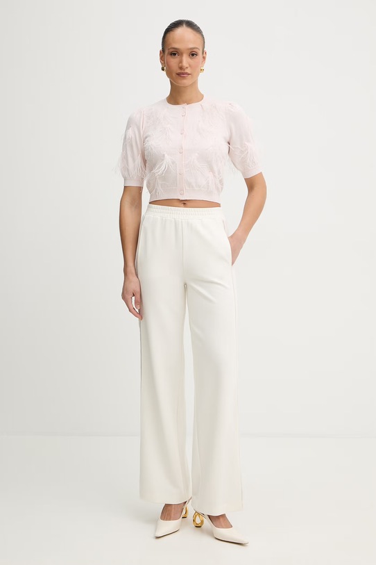 Kardigán Twinset 261TP3421 ružová SS26