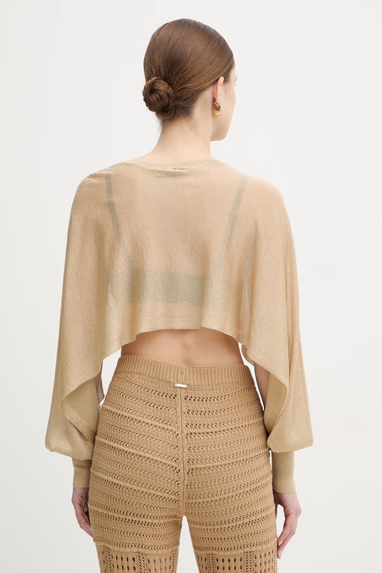 Odzież Twinset sweter 261TP3124 beżowy