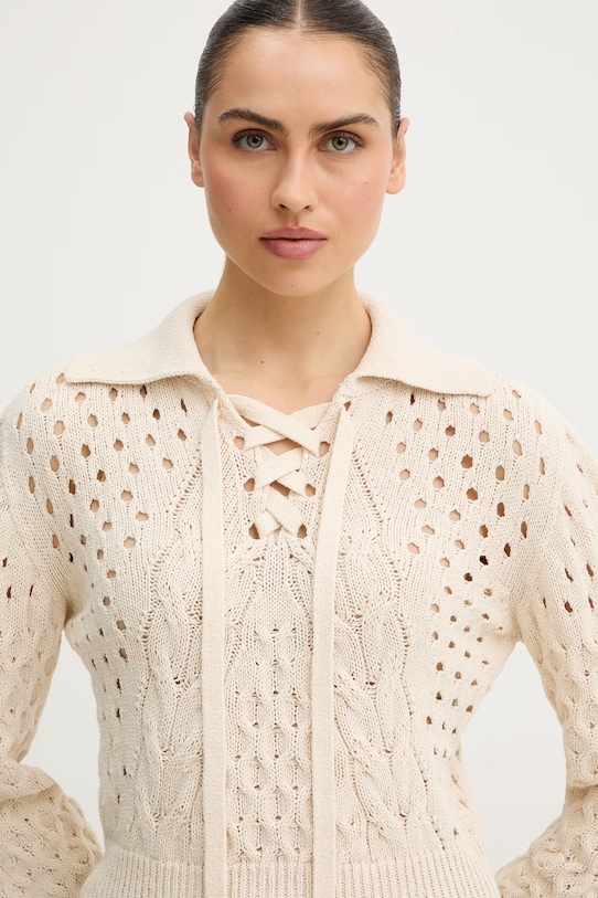 Πουλόβερ Twinset μπεζ 261TP3492