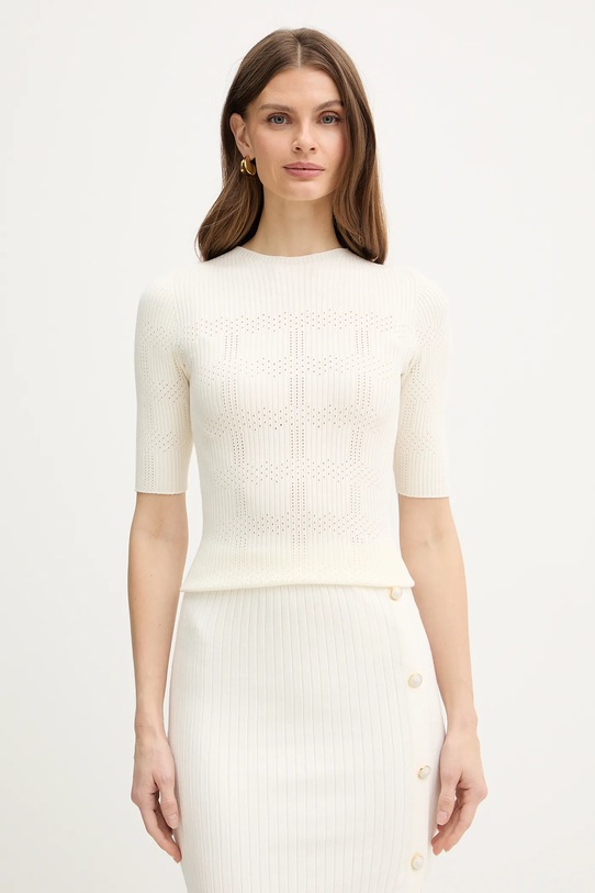 Twinset sweter pozostałe beżowy 261TP3402