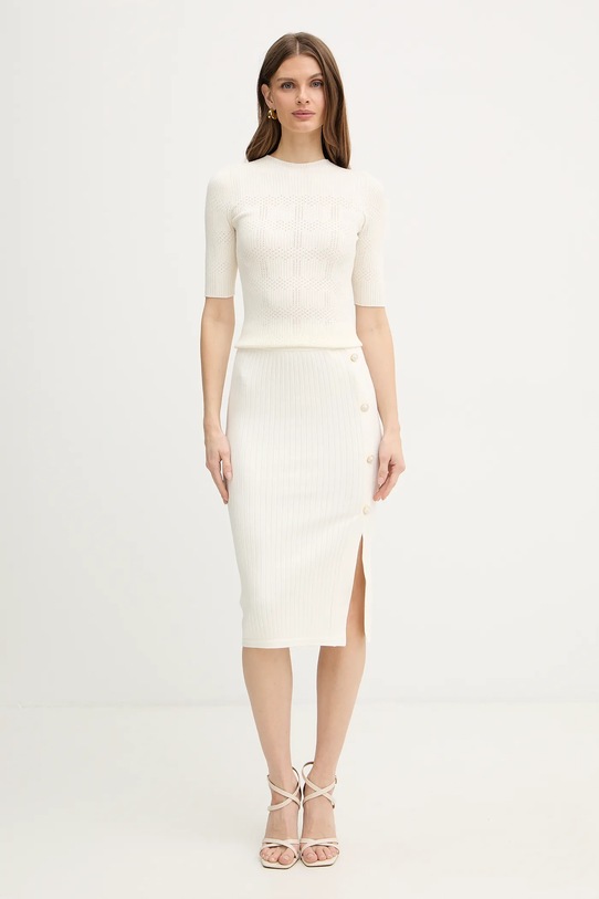 Twinset sweter 261TP3402 beżowy SS26