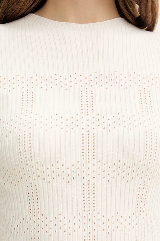 Twinset sweter 261TP3402 beżowy