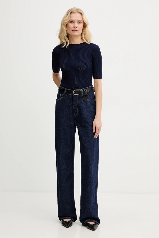 Twinset sweter 261TP3402 granatowy SS26