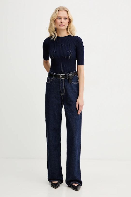 Twinset sweter 261TP3402 granatowy SS26