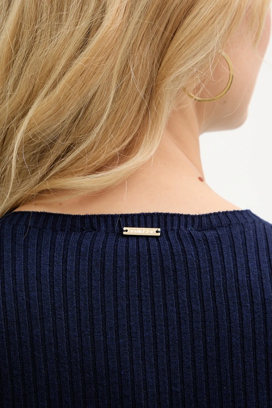 Twinset sweter 261TP3402 granatowy