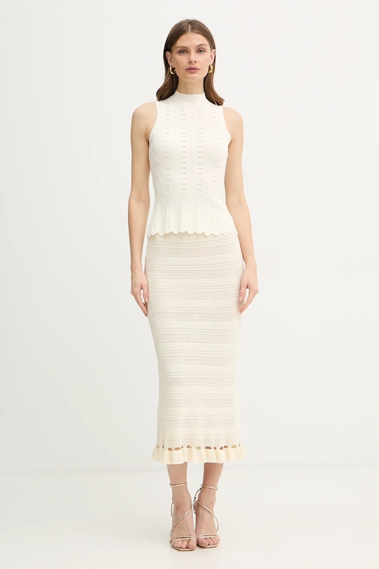 Twinset top 261TP3052 beżowy SS26