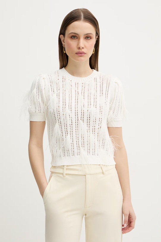 Twinset sweter pozostałe beżowy 261TP3291