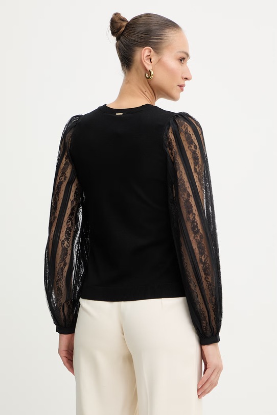 Odzież Twinset sweter 261TP3432 czarny