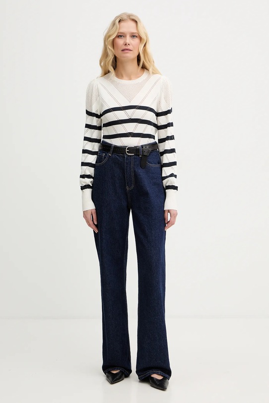 Twinset sweter 261TP3230 beżowy SS26