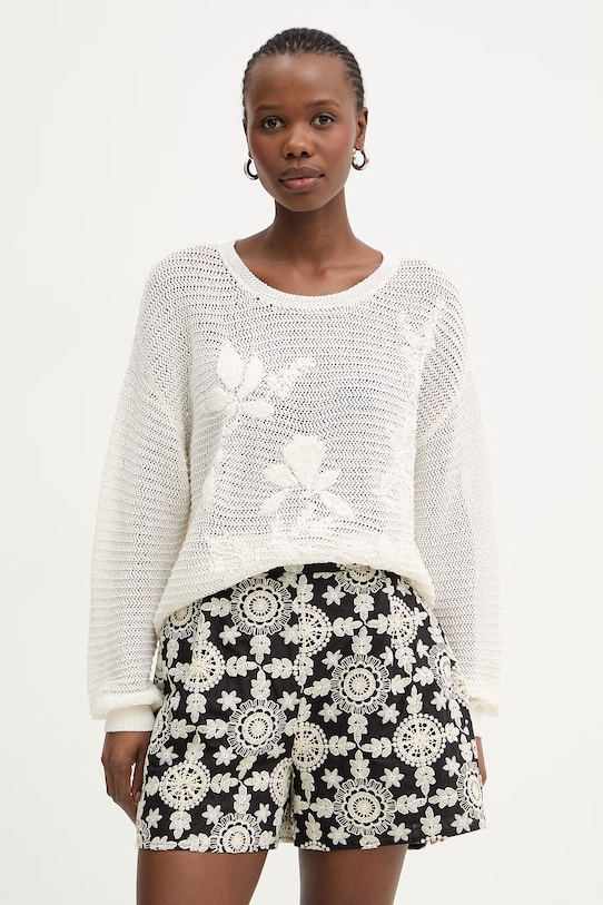 Twinset Πουλόβερ Γυναικείο μπεζ 261TE3020