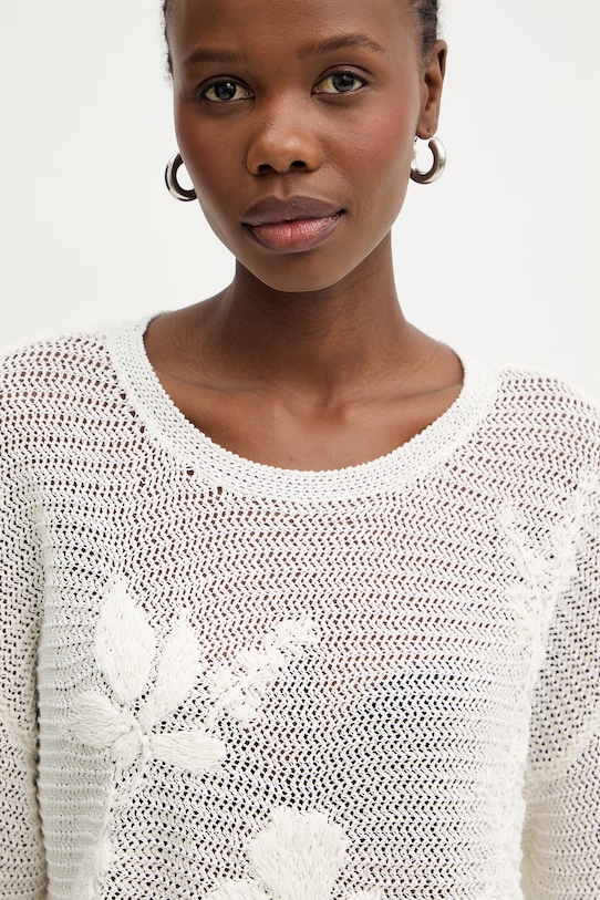 Twinset Πουλόβερ Γυναικείο μπεζ 261TE3020