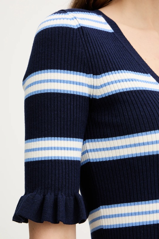 Twinset sweter 261TP3240 granatowy