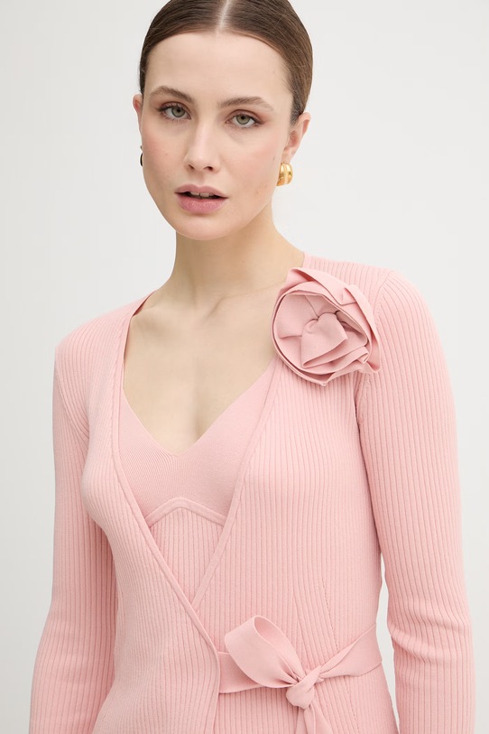 Twinset kardigan różowy 261AP3105