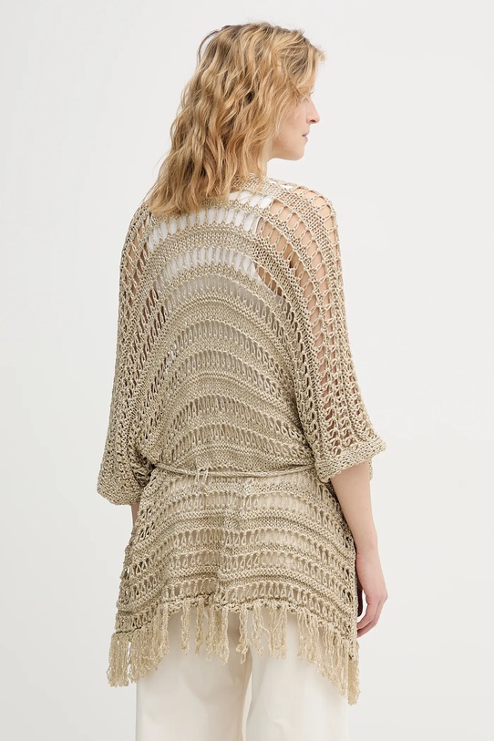 Odzież Twinset kardigan 261TA4340 beżowy