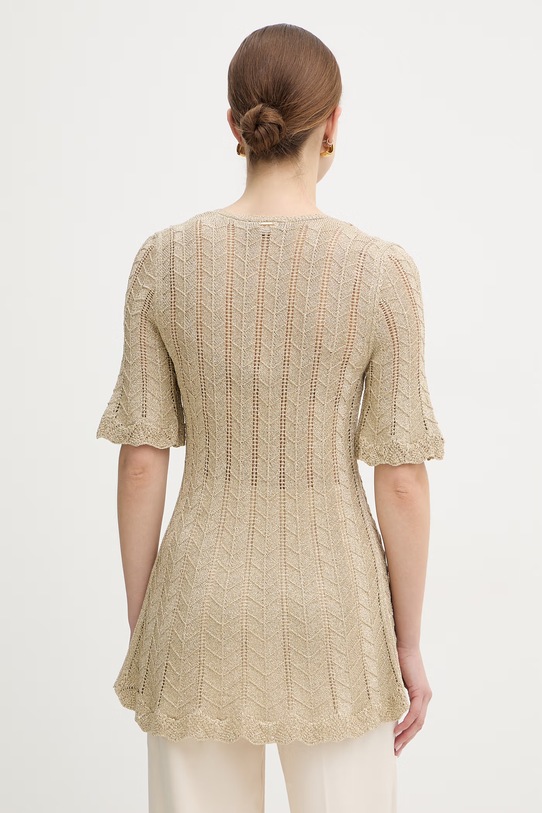 Odzież Twinset kardigan 261TT3320 beżowy