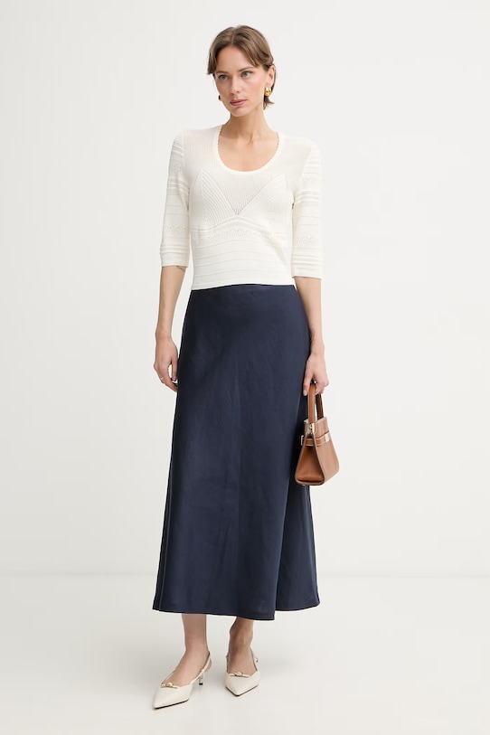 Twinset pulover ženski z viskozo 261TT3292 bež SS26