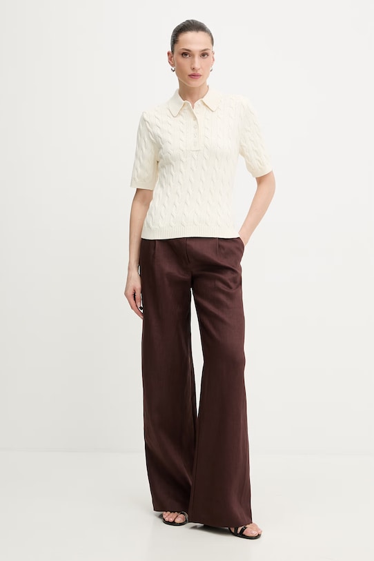 Gestuz sweter 10911086 beżowy SS26