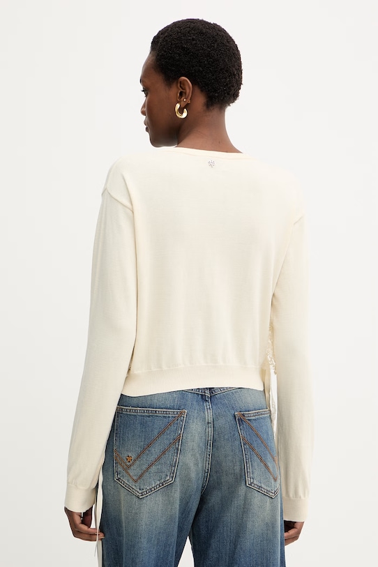 Oblečení Bavlněný kardigan Aniye By 185499 béžová