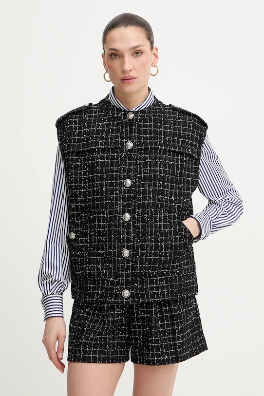 Luisa Spagnoli bezrękawnik Vignolo nieocieplane czarny 542782