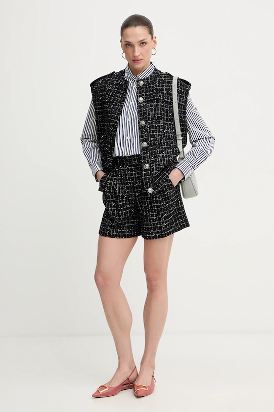 Luisa Spagnoli bezrękawnik Vignolo 542782 czarny SS26