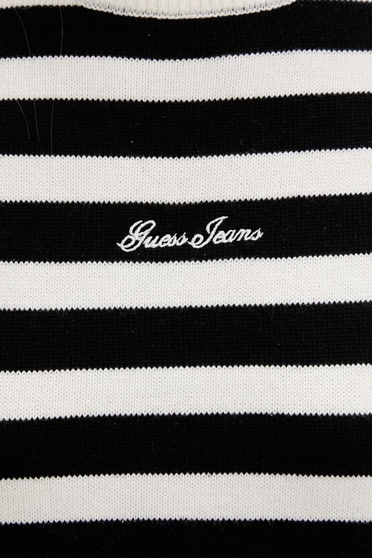 Guess Jeans sweter damski bawełniany W6GR00.Z3HM1 czarny