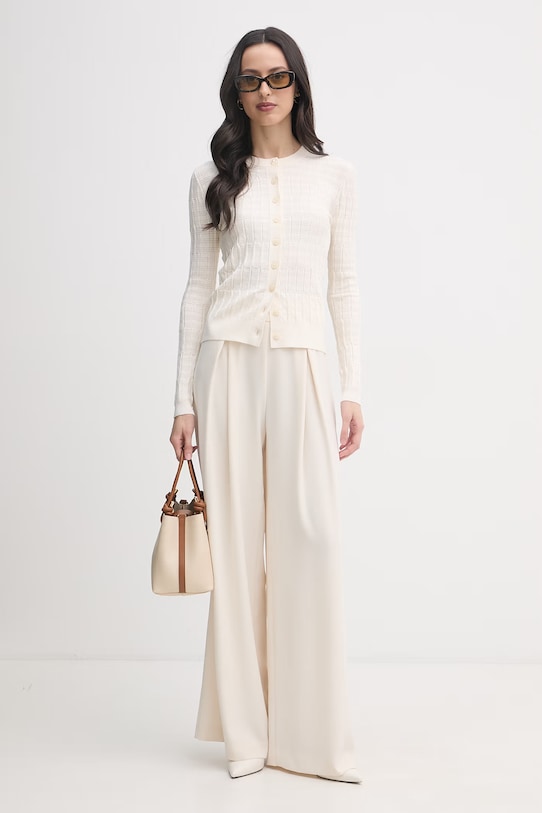 Sisley кардиган для женщин с вискозой 16R2L5017 бежевый SS26