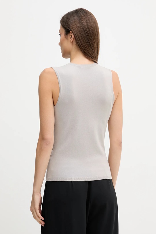 Odzież Sisley top 17Q3L107C szary