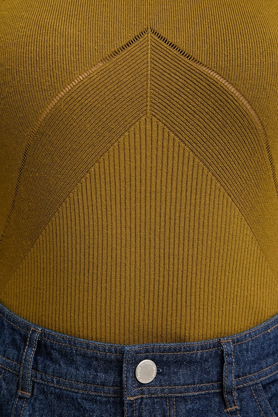 Sisley top 17Q3L107C zielony