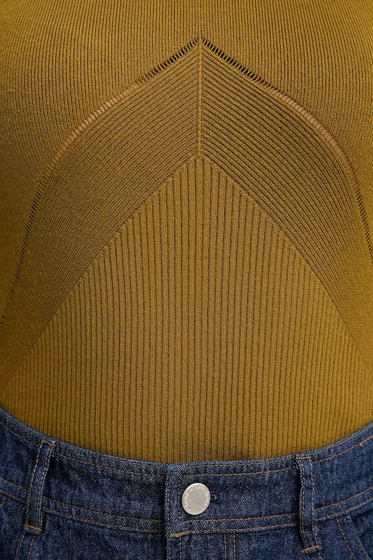 Sisley top 17Q3L107C zielony