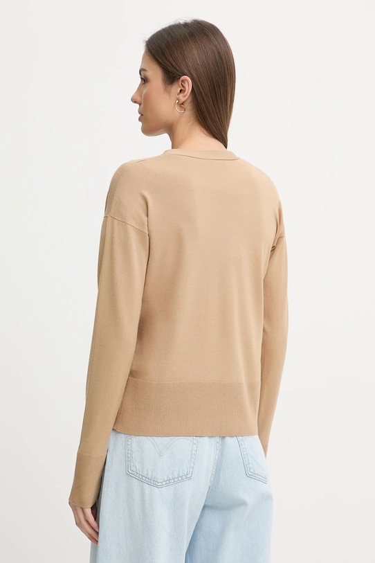 Odzież Sisley kardigan 17Q3L603J brązowy