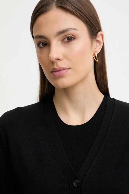 Sisley kardigan czarny 17Q3L603J