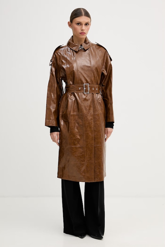 Sisley sweter damski ażurowy 1QKQL107D czarny SS26