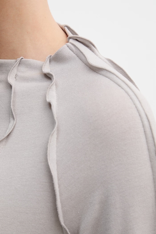 Sisley longsleeve damskie 3XEPL108K szary