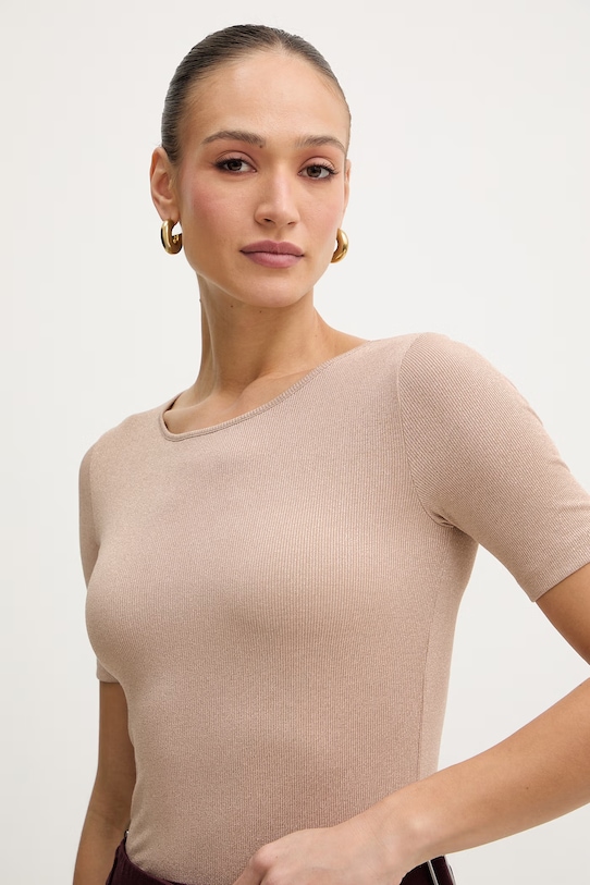 Fracomina bluzka beżowy FS26ST7008K420Q7