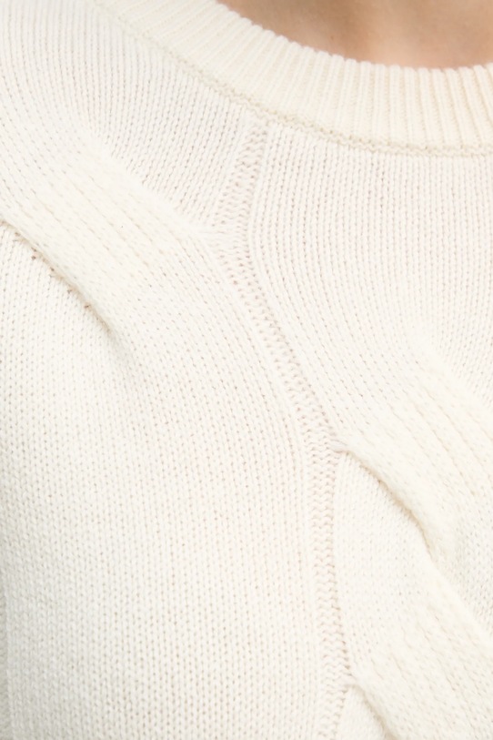 United Colors of Benetton sweter kaszmirowy 10K1D10FE beżowy