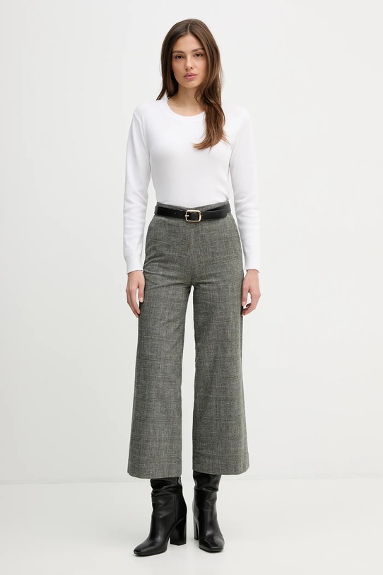 United Colors of Benetton sweter bawełniany 1C19D10FV biały SS26