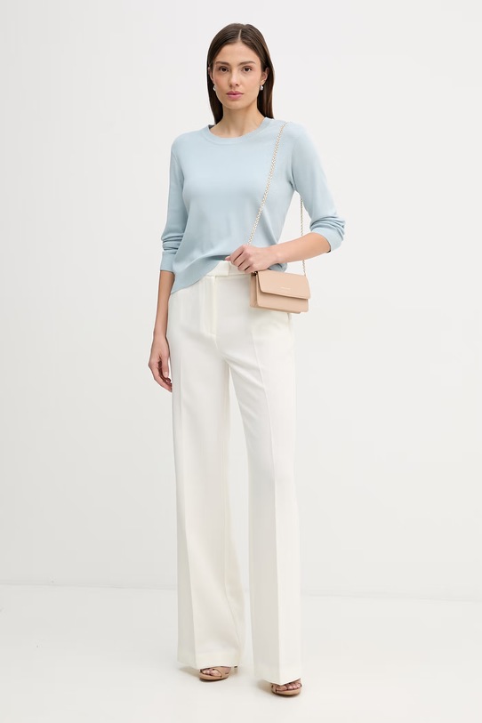 United Colors of Benetton sweter bawełniany 1C19D10FV niebieski SS26